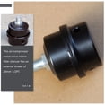 thumbnail image 3 of OULII 2Pcs Air Compressor Parts Intake Filter Metal Black For Generator, 3 of 7