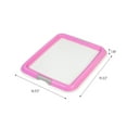 thumbnail image 4 of IRIS Puppy Pee Pad Holder for Dog Potty Training, Holds Pads 19.33" L x 16.53" W x 1.18" H Pink, 4 of 4