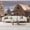 Color 4, variant on Snowy Rustic Barn Horses Wallpaper Winter Countryside Landscape Evergreen Peel and Stick Wall Murals 69"H x 96"W Removable PVC Wall Paper Self-Adhesive Wall Decor for Bedroom Living Room