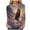 Khaki, variant on 250 Anniversary USA 3/4 Sleeve Shirt for Women 250th Patriotic Shirts Casual American Flag and Stars Print Shirt (Blue, XL)