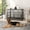Black, variant on YOKWOK 42 Inch Heavy Duty Dog Crate Furniture, Large Dog Kennel with 6 Locks & & Double Door, Escape-Proof Indoor Dog Cage for Large Dogs, Chew Resistant Metal Dog House, Black