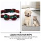 thumbnail image 5 of OHOIOLLA 2Ud Collar Con Lazo Y Correa Para Mascotas En Con Patrones Navideños Y Ajuste, 5 of 6
