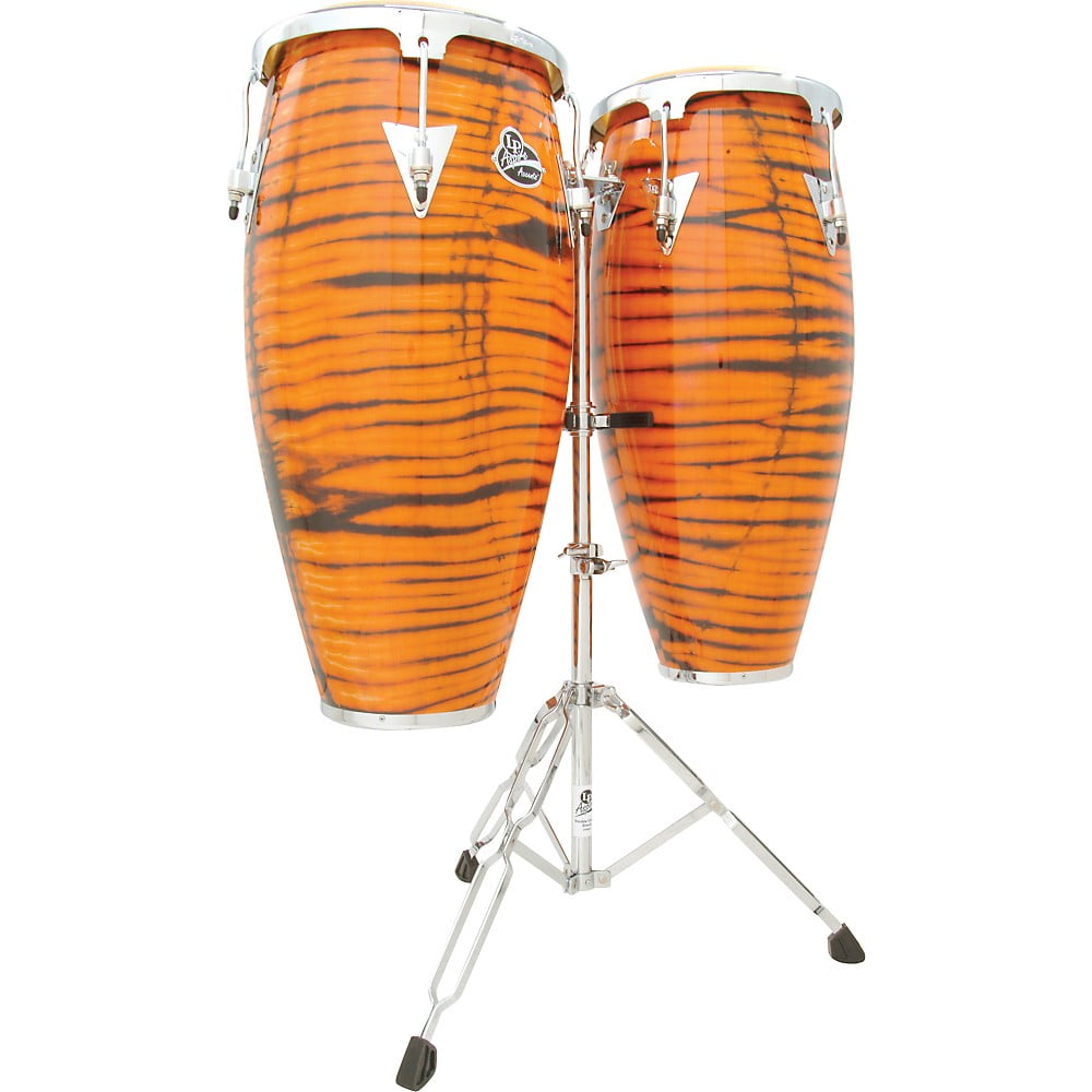 LP Aspire Accents Conga Set Orange Tie Dye