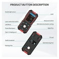 thumbnail image 2 of Stud Finder With Measurement, Advanced Digital Level, 3 In 1 Professional Electronic Precision Wall Sensor Scanner ,Widely Used, 2 of 6