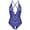 Blue, variant on Lingerie for Women Nightwear Spring Lace Solid Color Bow Underneath Opening Slimming Breathable Babydoll Underwear