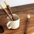 thumbnail image 5 of Coffee Grinder Cleaning Brush Dusting Espresso Brush Accessories for Home Barista Kitchen Tool Natural Wood Handle Brush, 5 of 10