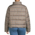 thumbnail image 2 of Time and Tru Women's and Plus Puffer Jacket, 2 of 5