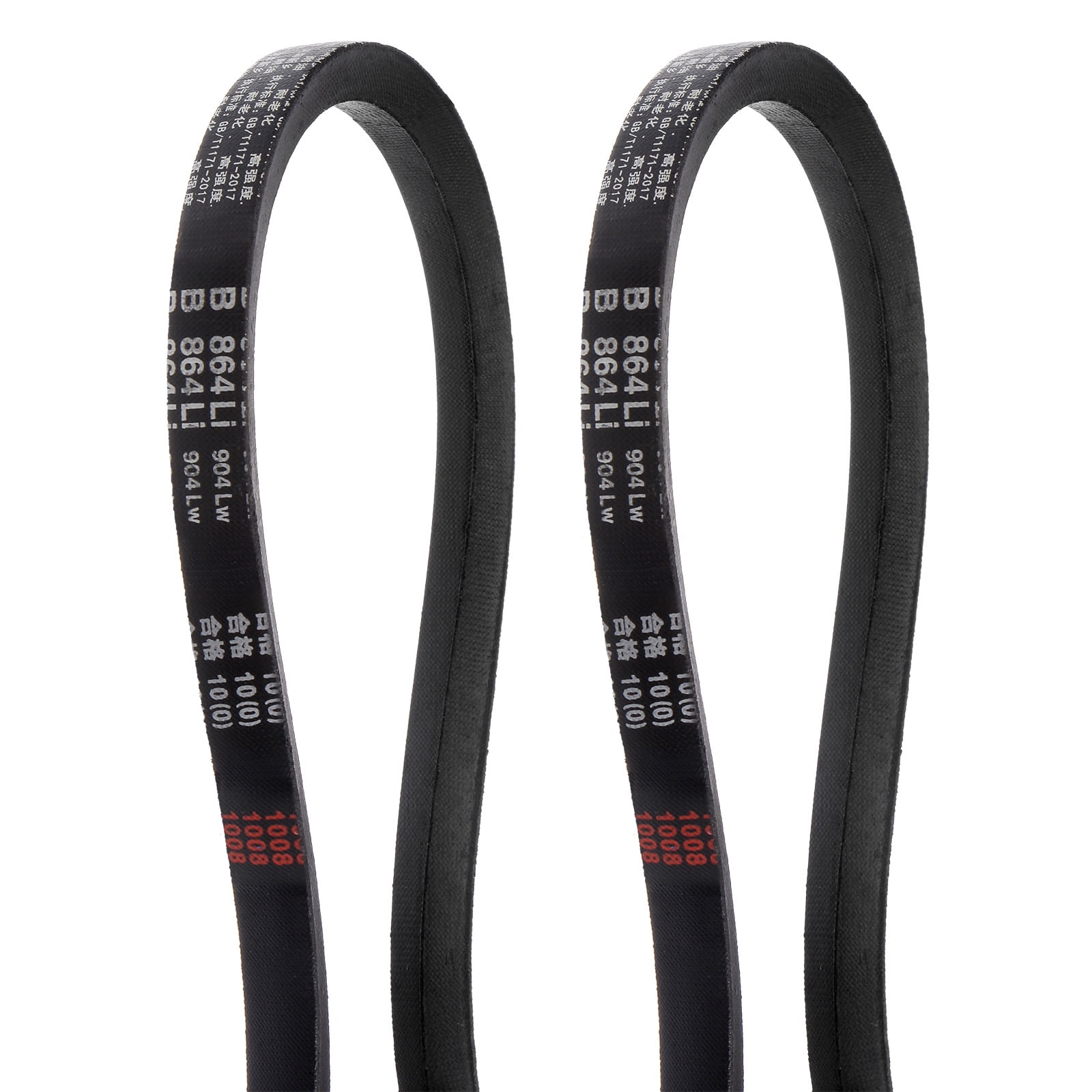 2uds B-864 Trapezoidales Correas Transmisión Correa 864mm(34,02 ...