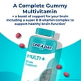 thumbnail image 4 of One A Day MULTI+ Brain Support Gummy Multivitamin, 100 Count, 4 of 9