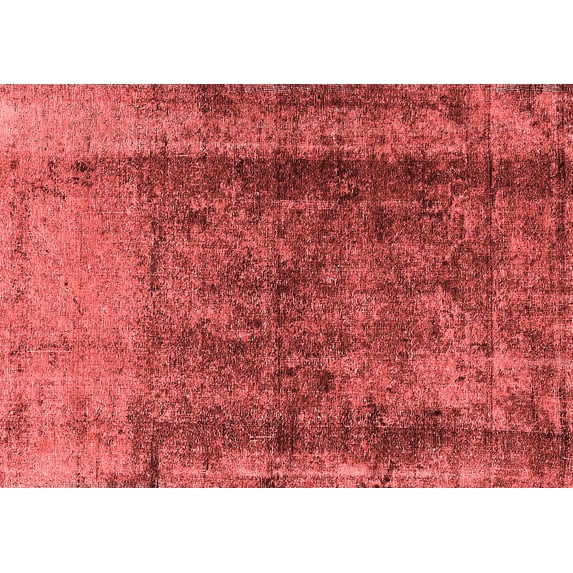 Ahgly Company Indoor Rectangle Oriental Red Industrial Area Rugs, 5' x 8'