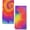 Red, variant on Retro Hippie Purple and Blue Tie Dye Kitchen Towels, 24 x 16 Inches, Colorful Dish Towels Set of 2