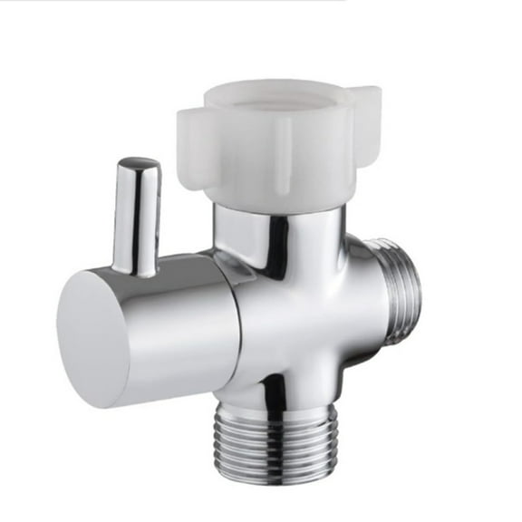 Toilet Bidet Water Separators Faucet Splitters Valves Replacement 3 Way T Valves for Handheld Toilet Bidet Installations
