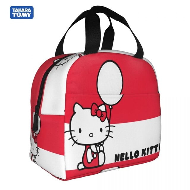 Sanrio Hello Kittys Insulated Lunch Bag for School Kids Office Sac