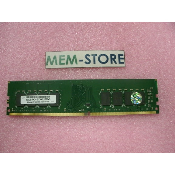 16GB DDR4 2666MHz UDIMM Kingston KVR26N19D8/16 Equivalent Desktop RAM Memory (3rd Party)