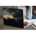 thumbnail image 5 of KSK KAISHEK Compatible MacBook Pro 15" Case 2016 - 2019 Rel. Model A1707 A1990, Plastic Hard Shell Case + Black Keyboard Cover, Sky Series 0876, 5 of 5