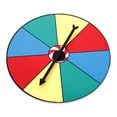 thumbnail image 2 of CIMAXIC Party Blank Lottery Wheel Desktop Prize Turntable Prize Wheel Desktop Blank Diy Raffle Rotating Wheel Lucky Board Game Supply Party Prop,7.87"X7.87"X0.39", 2 of 5
