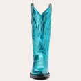 thumbnail image 3 of Women's Stetson Jolene Leather Boots Snip Toe Handcrafted Green, 3 of 7