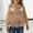 Gold, variant on Girls Long Sleeve Tops Sequin Panel Glitter Round Neck Casual Blouses Spring Fall Fashion Relaxed Fit Party Pullover Tees