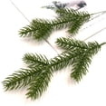 thumbnail image 4 of Christmas Pine Pick Artificial 50PCS Plastic Pine Twigs Fake Greenery Plants, 4 of 10