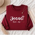 thumbnail image 4 of Jollimate Christian Sweatshirt Women, Christian Sweatshirt Bible Verse, Religious Sweatshirt Gift, 4 of 6