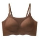 thumbnail image 4 of Sujetador fino sin costuras para mujer: sin costuras, sujeción suave, pecho grande, copa semi-fija, sin aros, transpirable, espalda lisa. Tallas 75C/75D disponibles., 4 of 5