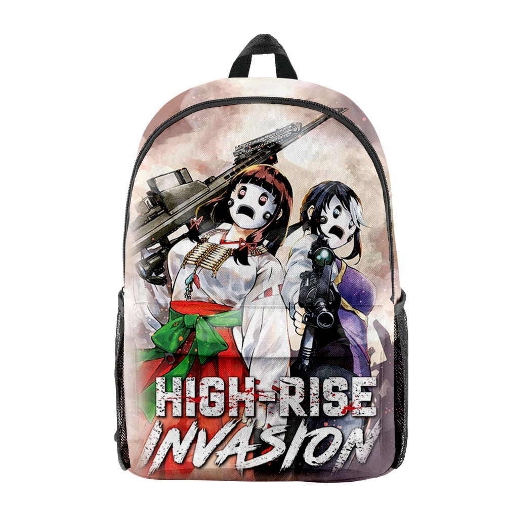 High-Rise Invasion Backpacks Fashion School Bag 2022 Casual Daypack ...