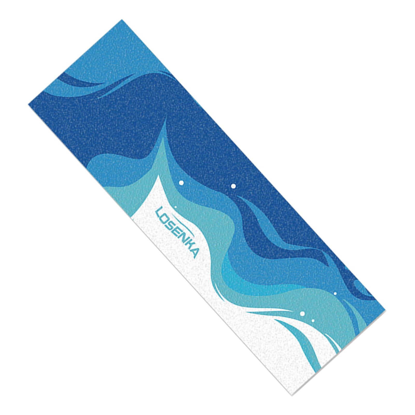 colaxi 3xSkateboard Skate Board Scooter Longboard Tape Grip Waves