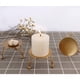 thumbnail image 4 of Plato de vela de pilar de hierro, estable y duradero para cualquier mesa, el hierro de alta calidad proporciona resistencia al óxido, juego de 3, perfecto para realzar la decoración del hogar con un, 4 of 7