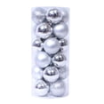 thumbnail image 1 of Bolas decorativas Avdjesfny para la decoración del hogar, 24 piezas, bolas navideñas, adornos para el árbol de Navidad, bolas colgantes para decoración de fiestas, bodas y festividades., 1 of 5