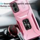 thumbnail image 4 of Funda para GANGXUN Motorola Moto G 5G 2024 - Soporte metálico, Función magnética, Rosa, 4 of 5