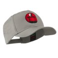 thumbnail image 5 of Martial Arts Logo Yin and Yang Embroidered Cap - Grey OSFM, 5 of 5