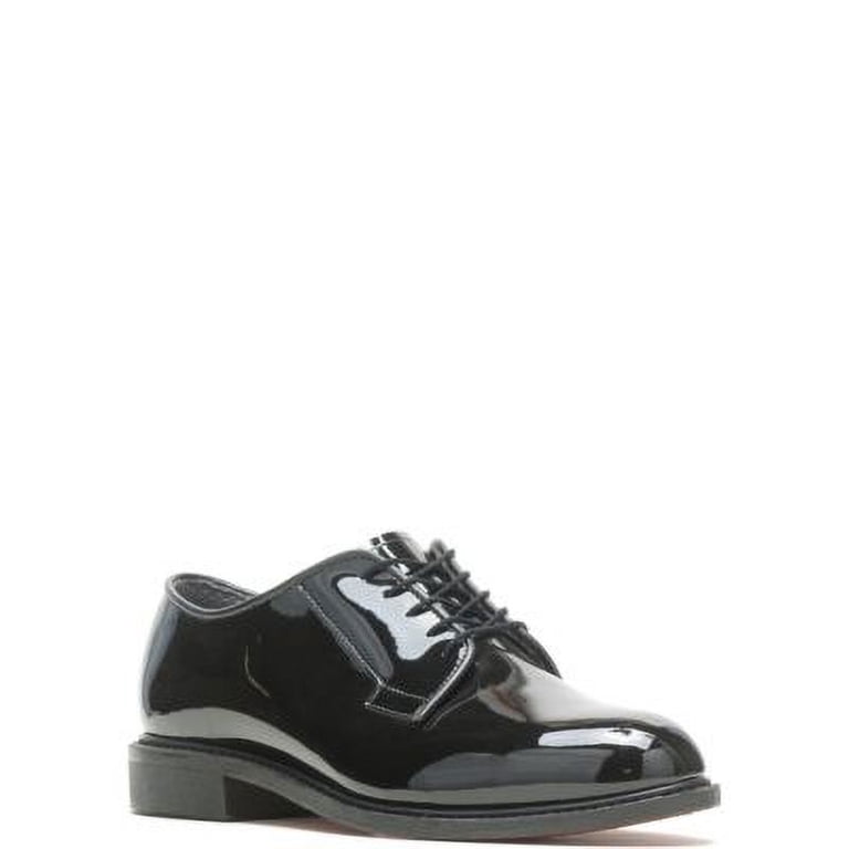 Bates Men’s Black High Gloss Patent Leather Oxford Dress Shoes-size 10.5D Bates High Gloss Leather Sole Oxford Men 13 Black - Walmart.com main image 4