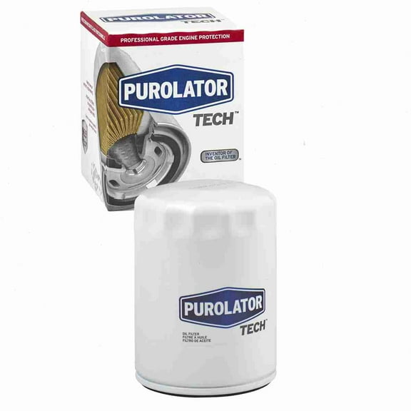 Purolator TECH Engine Oil Filter compatible with Jeep CJ5 3.8L 4.2L 5.0L L6 V8 1974-1983