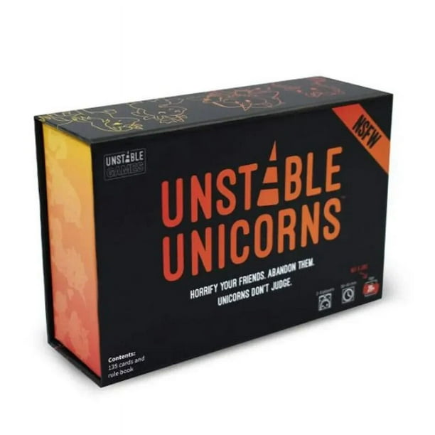Tablero de unicornios inestables, versión básica de expansión para fiesta familiar en inglés, juegos de mesa clásicos
