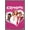 Barnwood Framed Version, variant on Clueless - Pink Wall Poster, 22.375" x 34"