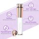 thumbnail image 2 of Removedor de Vello Facial Eléctrico iMusthav con Luz LED y Recubrimiento de Oro 18K, 2 of 7