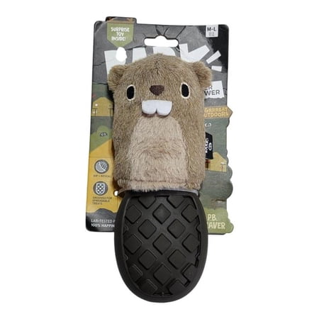 Bark Retail 111537 Super Chewer PB Beaver Dog Toy - Medium & Large