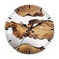 thumbnail image 1 of Reloj de pared para dormitorio, reloj de pared decorativo de arte simple, reloj de pared silencioso para el hogar, la oficina, la sala de estar y el Estilo A, 1 of 9