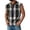 Black_011, variant on Sleeveless Shirts for Men Henley Neck Sleeveless Button Workout Muscle Tank Tops Summer Relaxed Fit Plaid T Shirts Orange XL