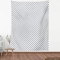 thumbnail image 4 of Ambesonne Snail Fabric by the Yard Upholstery, Abstract Shell Graphic Prints, 3 Yards, White Charcoal Grey, 4 of 5