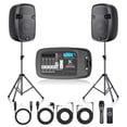 thumbnail image 2 of Sistema PA portátil CAICOUSTIC de 8 canales con Bluetooth 1500W, 2 of 7