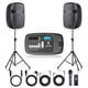 thumbnail image 2 of Sistema PA portátil CAICOUSTIC de 8 canales con Bluetooth 1500W, 2 of 7