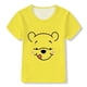 thumbnail image 2 of Serie de Disney Winnie The Pooh, novedad de verano, camiseta de dibujos animados para niños, camiseta informal de moda, camiseta rosa para niño y niña, camiseta para bebé Unisex100 Gao Jinjia LED, 2 of 2