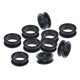 thumbnail image 5 of Tijeras de Peluquería Zulema 10x Inserciones de Anillos de Dedo Silicona Negro, 5 of 8
