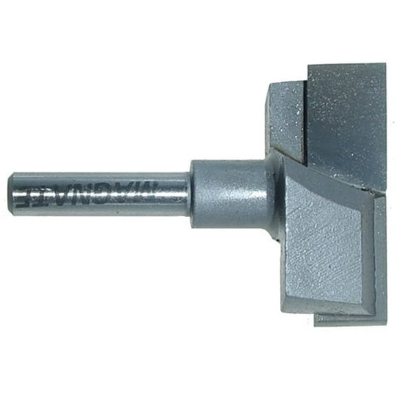 Magnate 2715 Surface Planing (Bottom Cleaning) Router Bit, 1-1/2-Inch Cutting Diameter, 1/4-Inch Shank Diame