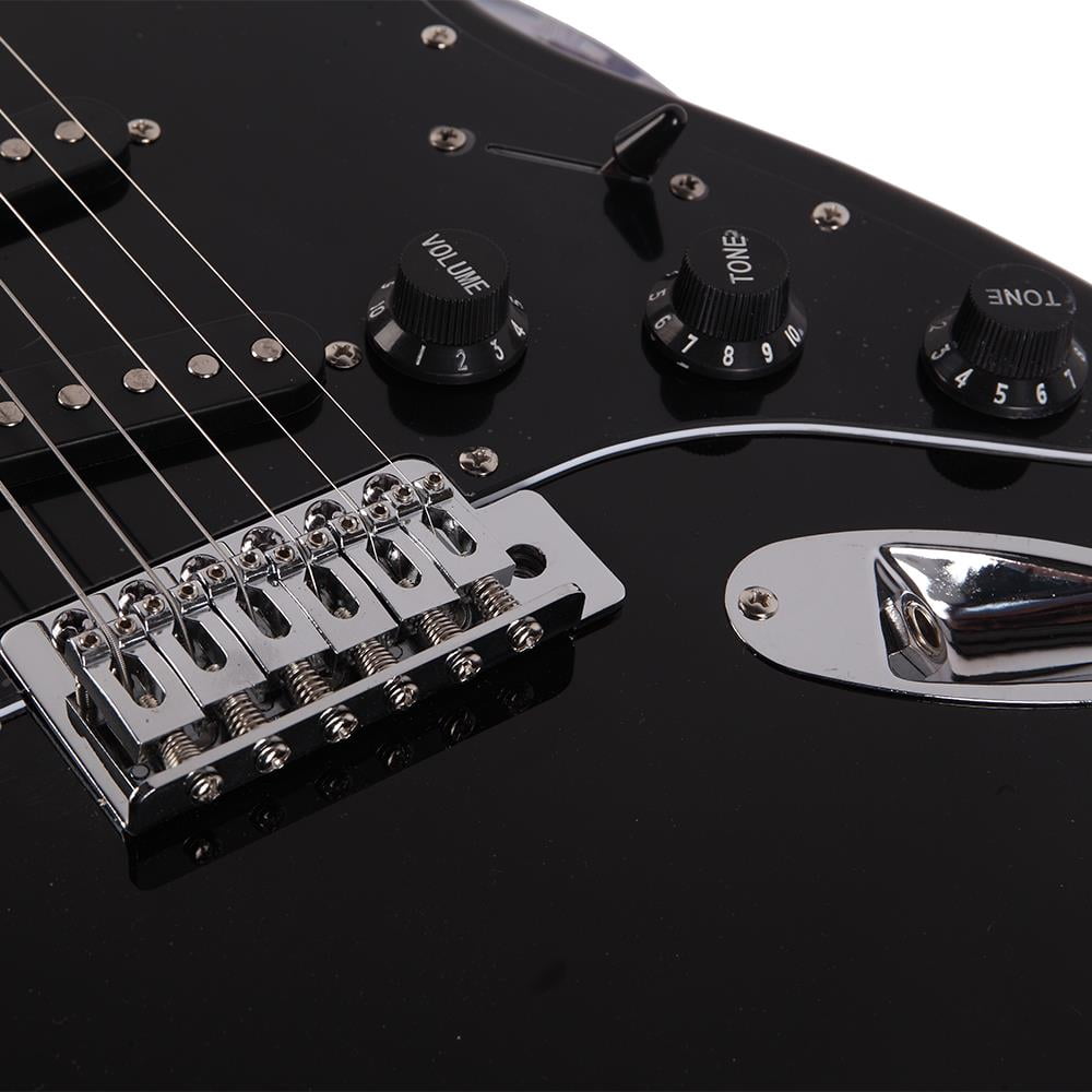 Zimtown Beginners 39" 6 String Electric Guitar with Amplifier, Guitar Bag, Guitar Strap, Tool