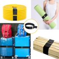 thumbnail image 4 of Hook and Loop Straps with 50 Metal Buckles, Adjustable Fastening Cable Straps, Cut-to-Length Cinch Strap, Reusable Nylon Securing Cord Ties for Organizer or Storage, 4 of 6