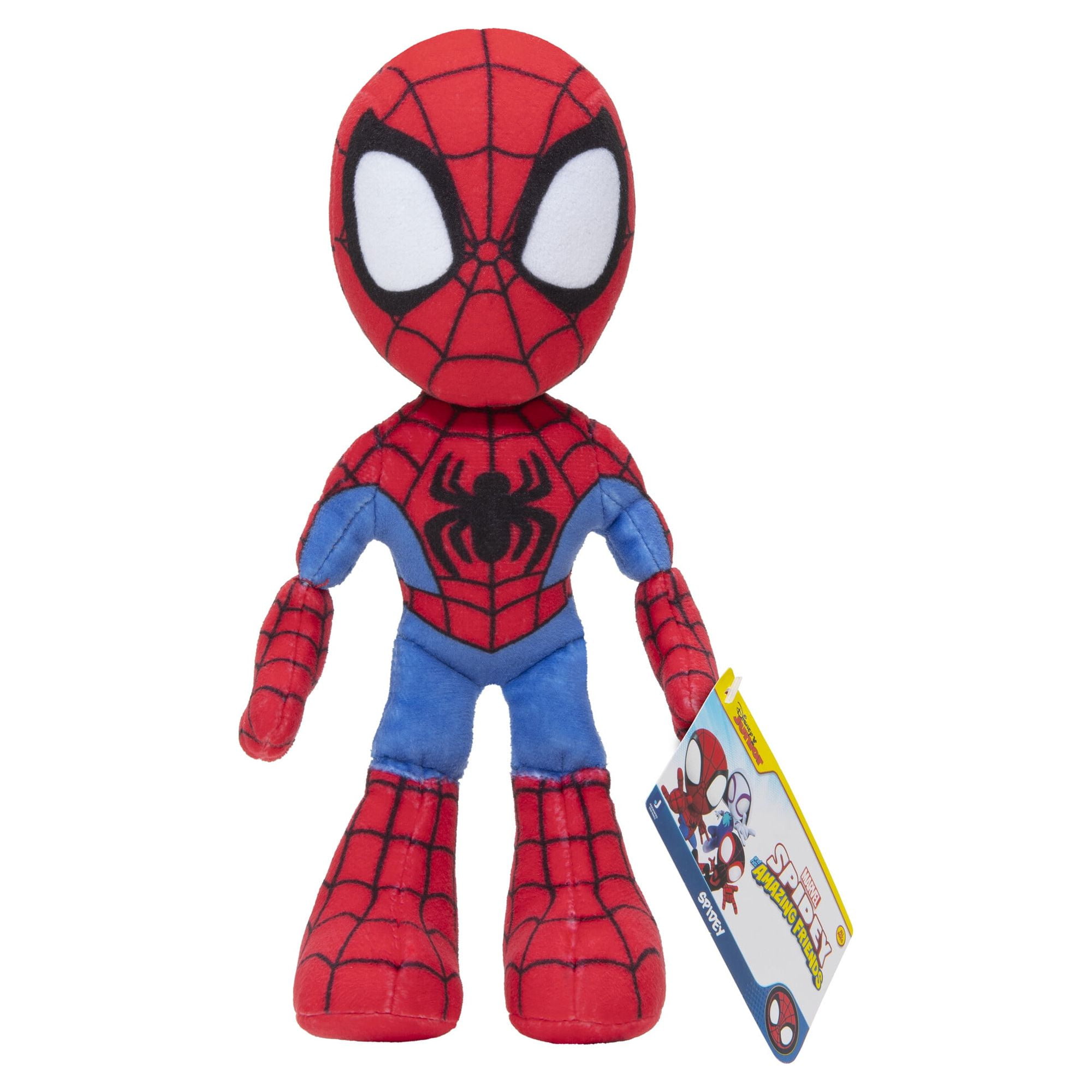 Marvel's Spidey and His Amazing Friends 8 inch Assorted Character Plush Toddler Toy