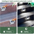 thumbnail image 4 of 6 luces solares para jardín, decoración de jardín, luces para escaleras, luces para pared de patio, 4 of 5