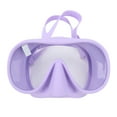 thumbnail image 1 of Diving Goggles, Large View Snorkel Glasses with Anti Fog Tempered Glass Lens Adjustable Strap for Clear HD View Comfortable Fit, 1 of 7